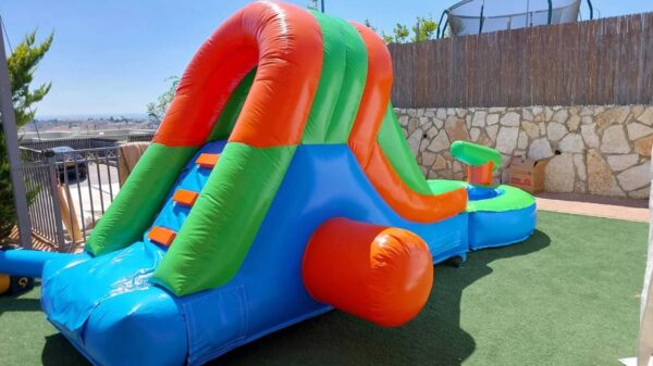 ⁦מתנפח מגלשת מים + בריכה⁩ – תמונה ⁦5⁩